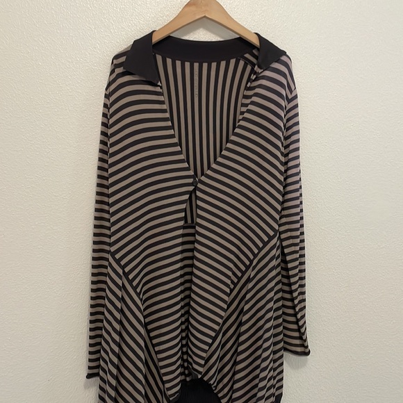 Annette Gortz striped sweater jacket size small - so unique and cute!! - Picture 8 of 16